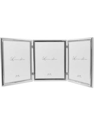 Frames 510780T Üçlü Resim Çerçevesi, Gümüş Kaplama, 20,3 x 25,4 cm