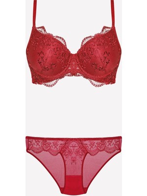 Cm Store Nurteks 4385 Dantelli Sütyen Takımı