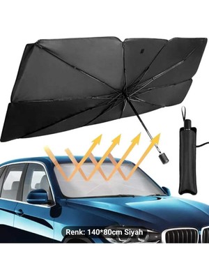 Empressco Z Tech Şemsiye Güneşlik Tüm Araçlar Için Araba Ön Cam Güneşlik Katlanabilir Güneşlik Şemsiye Cam Gölgelik - Fiyatı, Yorumları