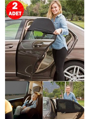 Empressco Tineke 2 Adet Oto Yan Cam Perdesi Araba Arka Güneşlik Araç Anne Bebek Çocuk Perde Arka Koltuk Emzirme Örtü - Fiyatı, Yorumları