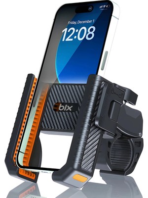 sbodurhome Gidon Bağlantılı Bisiklet Motosiklet Için Esnek Abs 4-7.8″ Inç Telefon Tutucu 360° Dönebi