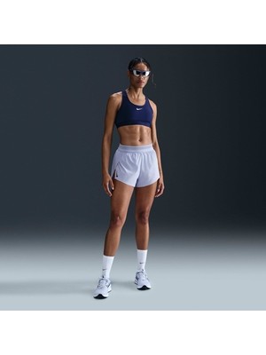 Nike Aeroswift Dri-Fit Adv Mid-Rise Brief-Lined 3" Running Kadın Şort-Sportxstore