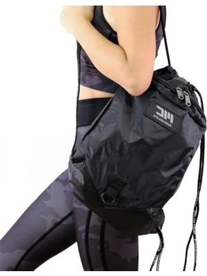 Esranın Dünyası Musclecloth Sackpack Spor Çanta Siyah