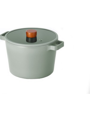 Neoflam Fika Döküm Tenvere 22 cm Derin Tencere Gri