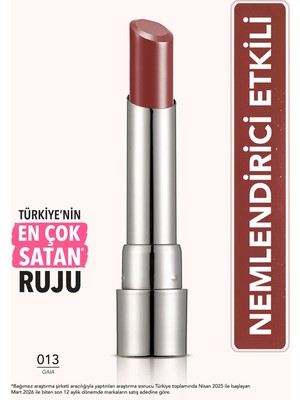 Flormar Sheer Up Yarı Saydam Renk Veren Nemlendirici Stick Parlak Ruj - 013 Gaia