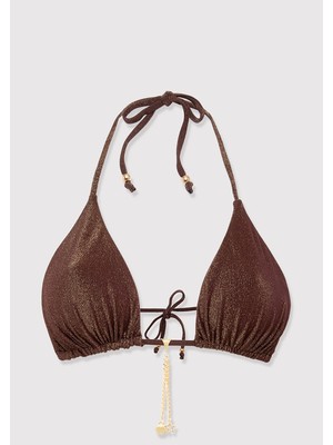 Mavi Kahverengi Bikini Üstü 1914157-35130