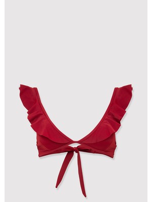 Mavi Kırmızı Bikini Üstü 1914054-70456