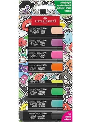 Esranın Dünyası Faber-Castell Graffiti Textliner 46, 8x