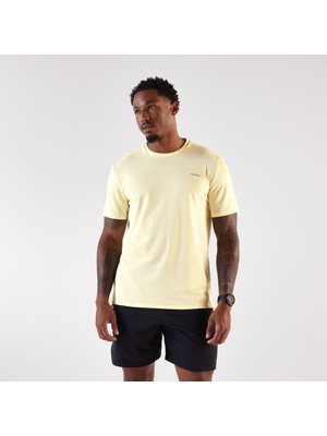 Decathlon Kiprun Erkek Koşu Tişörtü - Sarı - Kiprun Run 500