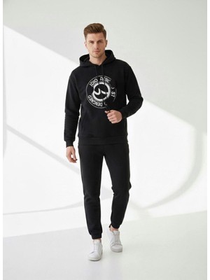 Little Big Ltb Bayena Baskılı Kapişonlu Sweatshırt