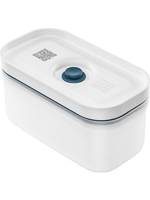 Esranın Dünyası Zwilling Fresh & Save Vakumlu Yemek Taşıma Kabı, S, Plastik, Yari Şeffaf-Akdeniz Mavisi
