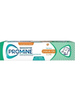 Sensodyne Promine Kids Tatlı Naneli Diş Macunu 50 Ml