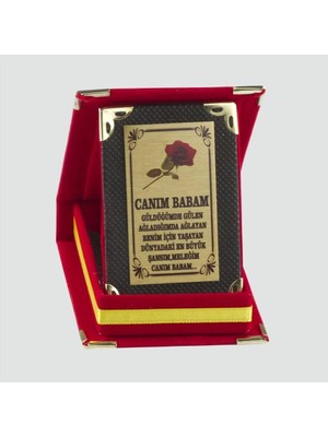 Tak Calıştir Canım Babam Plaketi