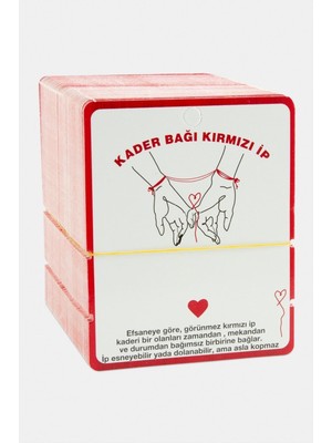 Tak Calıştir 2'li Kader Bağı Ip Bileklik Kartı