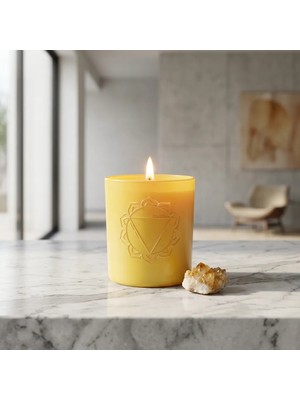 FEU DU CIEL Karın Çakra Bergamot Ve Lavanta Kokulu Mum 130 gr