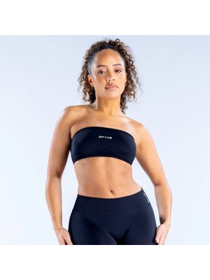 Dfyne Strapless Bandeau Bra – Siyah