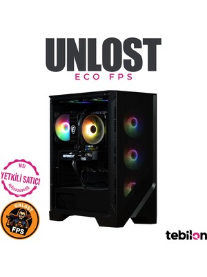 Tebilon UNLOST ECO-Amd Ryzen 7500F-MSI A620-MSI Rtx 5060TI Shadow 8gb BULK-16GB-500GB Ssd-Oem Paket