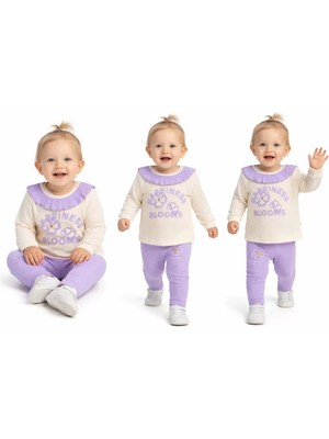 Beruflic Sevımlı Balık Mıno 6/24 Ay Taytlı Fitilli Penye Bebek Takımı