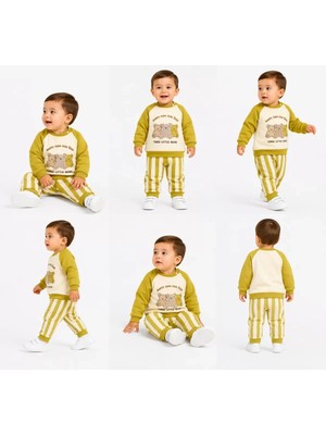 Beruflic Sevımlı Balık Mıno 6/24 Ay Ayıcık Nakış Bebek Takımı