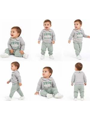Beruflic Sevımlı Balık Mıno 6/24 Ay Bebe Yakalı Penye Bebek Takımı