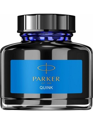 Parker Quink Yıkanabilir Şişe Mürekkep Mavi