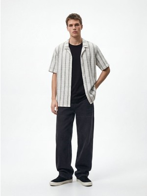 LTB Interlok Relaxed Siyah T-Shırt