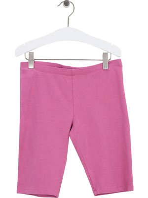 United Colors Of Benetton Pembe Kız Çocuk Simli Tayt 3MT1C901D
