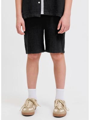 Jack & Jones Siyah Erkek Çocuk Şort 12293350