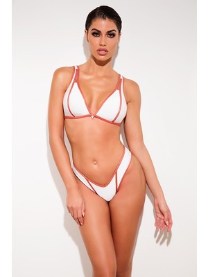 Med Judy Triangle Bikini Üst