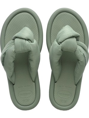 Havaianas Yeşil Kadın Plaj Terliği Over Puffed Up