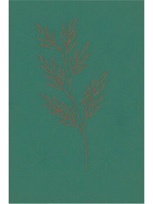 Kartela Halı Evo Halı Jüt Taban Dokuma Halı Yeşil - 60 x 90 cm