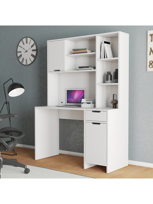 Roewood Lıgna Çalışma Masası Beyaz