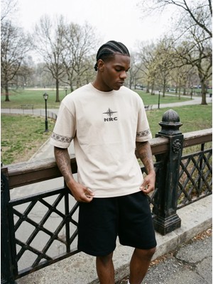 Narcos Baskılı Oversize T-Shirt