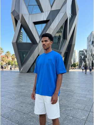 Narcos Nakış Detaylı Oversize T-Shirt
