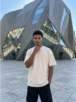 Narcos Nakış Detaylı Oversize T-Shirt