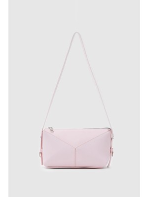 Shule Bags Miri City Omuz Çantası Sakura Pembe
