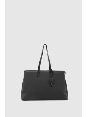 Shule Bags 15" Twill Dokulu Teknik Kumaş Laptop Çantası Siyah