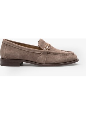 Louis Cardy Monroe Vizon Süet Deri Kadın Loafer