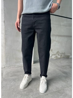 Difransel Jeans Rahat Kalıp Trend Fit Mavi Yıkamalı Boyfriend Jean