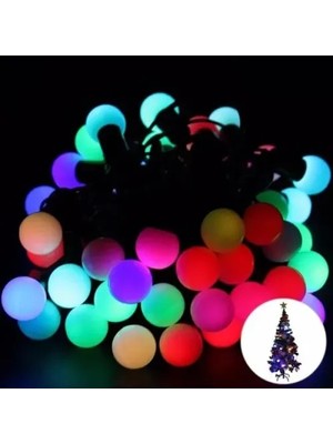 Aylina Mey Ithalat® 5 Metre 28 LED Fişli Rgb Mini Top LED