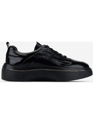 Valmenti Erkek Hakiki Deri Siyah Rugan Sneakers & Spor Ayakkabı 381 23347 Erk Ayk Y26 Sıyah Rgn