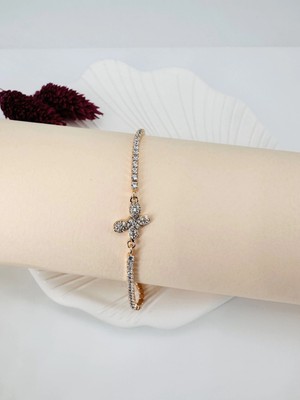 Sepetopia Rose Zirkon Taşlı Pirinç  Bileklikler - KBL0191