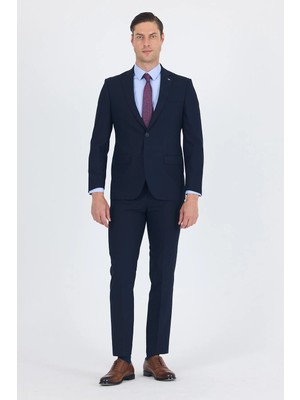 İmza Mono Yaka 6 Drop Comfort Fit Takım Elbise 1001260010