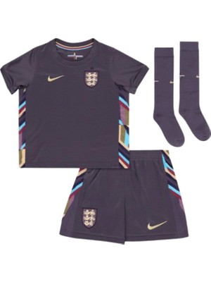 Nike Ingiltere Milli Takım 2024/25 Deplasman Çocuk Forma Seti Mor | FJ1590-573
