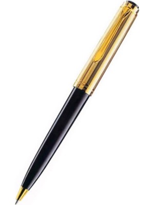 Pelikan Siyah - Altın Tükenmez Kalem K850