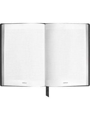 Montblanc Saffiano Deri Siyah Orta Boy Defter 134752