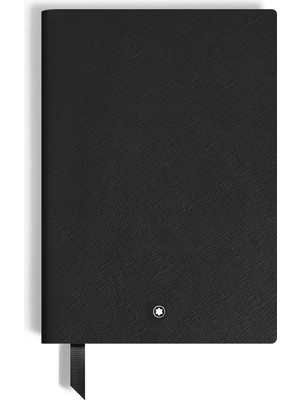 Montblanc Saffiano Deri Siyah Orta Boy Defter 134751