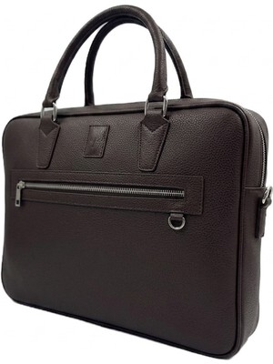BYZ-255 Kahve Laptop Evrak Çantası 37X28X7 cm