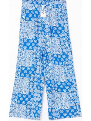 Lc Waikiki Yeni Sezon Beli Lastikli Kız Çocuk Pantolon