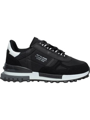 Celira Bld Siyah Paraşüt Erkek Sneakers Spor Aykkabı 8089